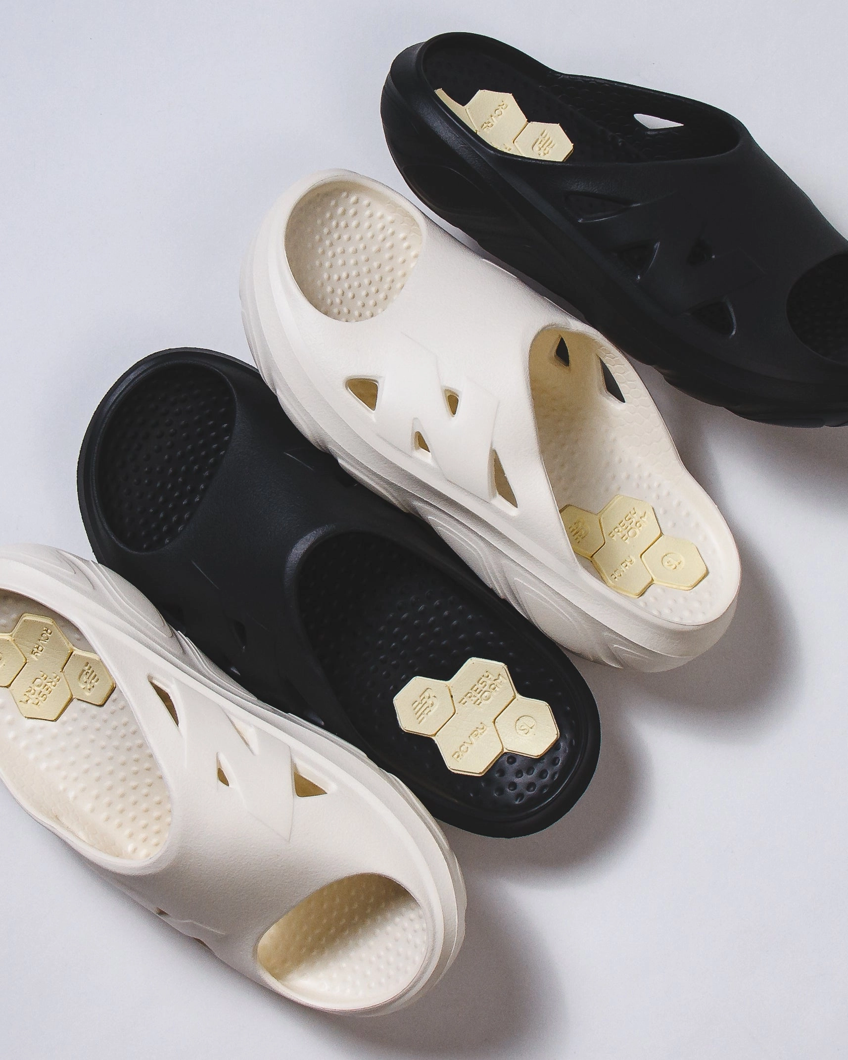 New Balance Men Fresh Foam RCVRY Slide Phantom RCVRYSK1 classic New Balance pictures