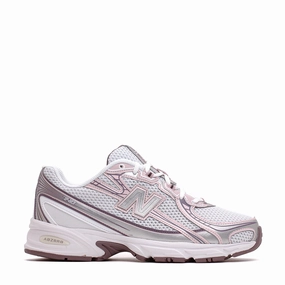 New Balance Unisex 740 Ice Wine White U740PK2 New Balance classic shoe silhouettes