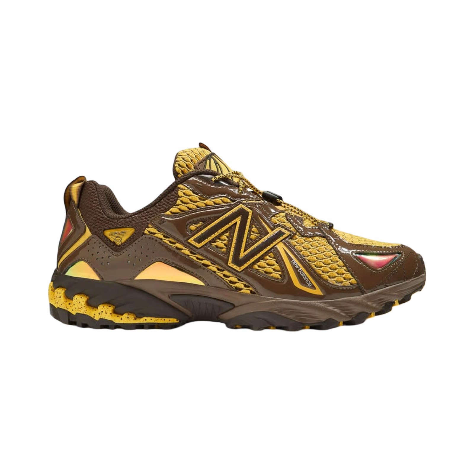New Balance x Amine the Mooz 610T Dessert Palm True Yellow Iconic Court Sneakers