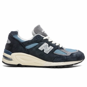 New Balance x Teddy Santis 990v2 - NB Navy New Balance shoes for walking and running