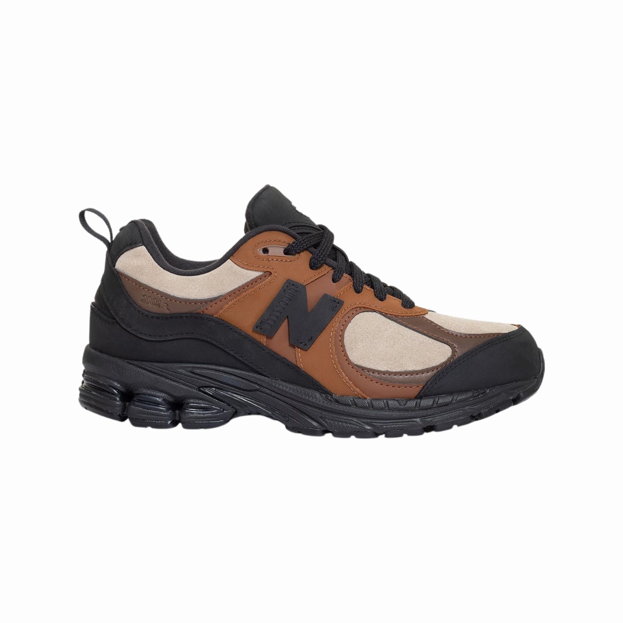 New Balance x The BASEMENT 2002R Earth Brown Iconic Court Sneakers