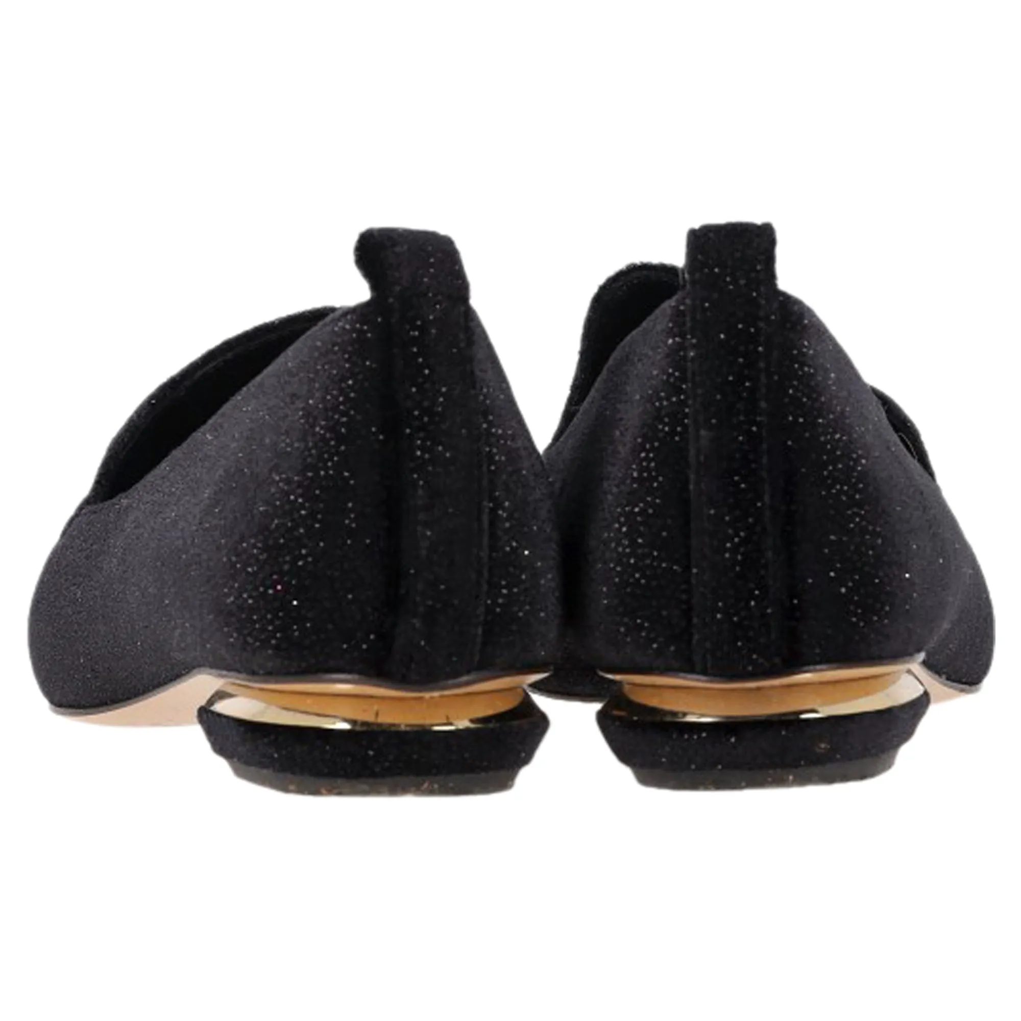 Nicholas Kirkwood Beya Loafers In Black Suede