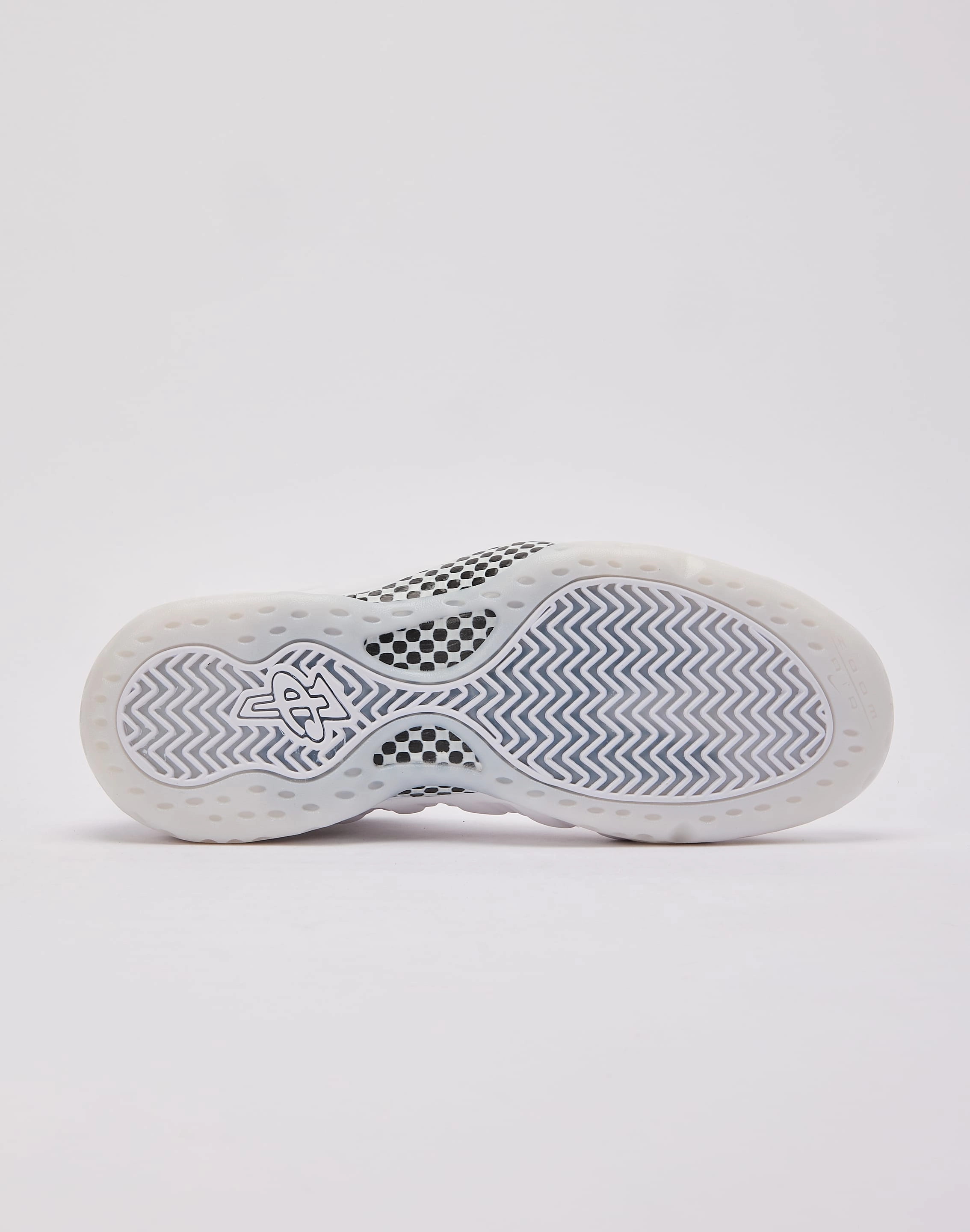 Nike Air Foamposite One 'Triple White' Speed Sneakers