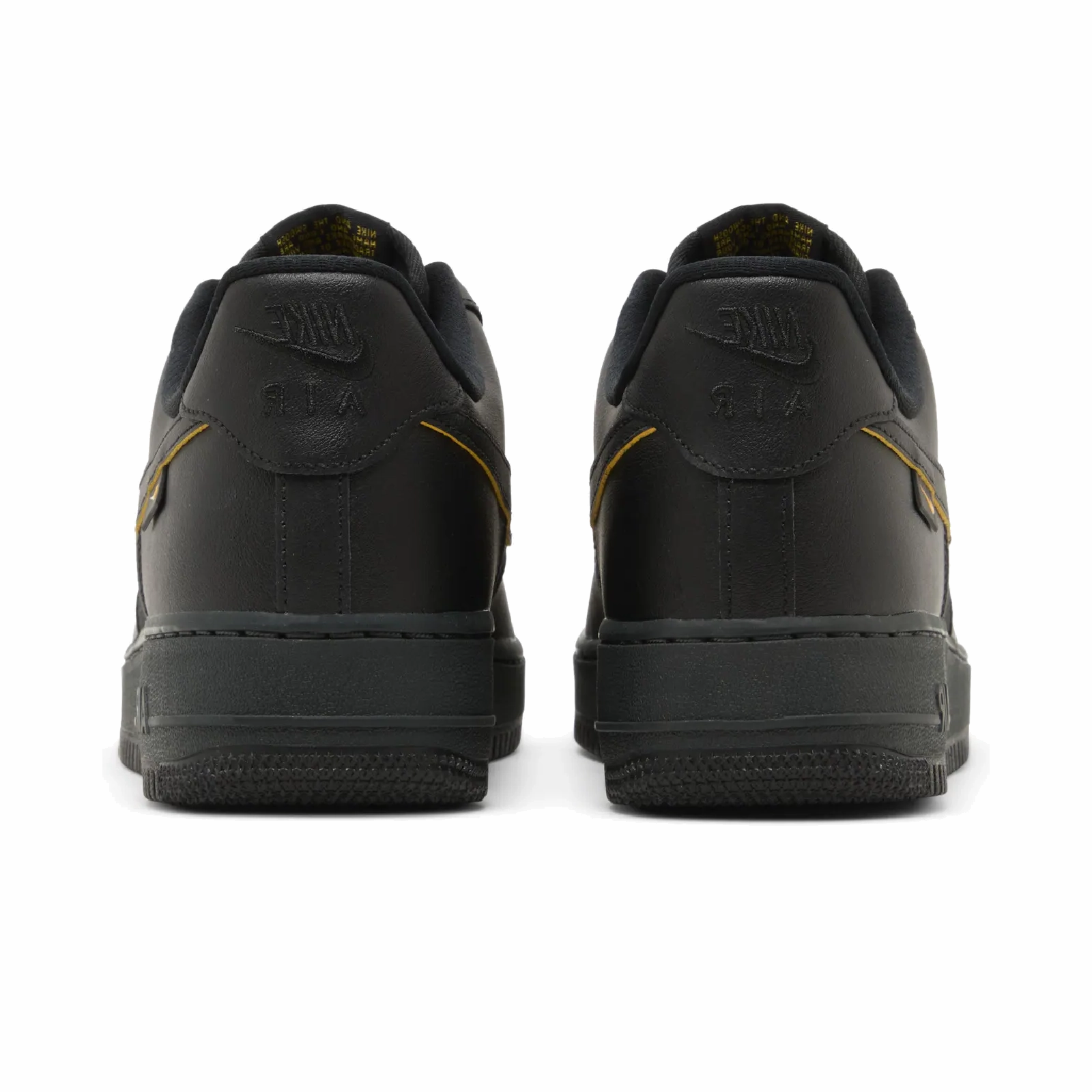Nike Air Force 1 Low '07 Ballistic Mesh Black University Gold Nike Limited Colorway Shoes
