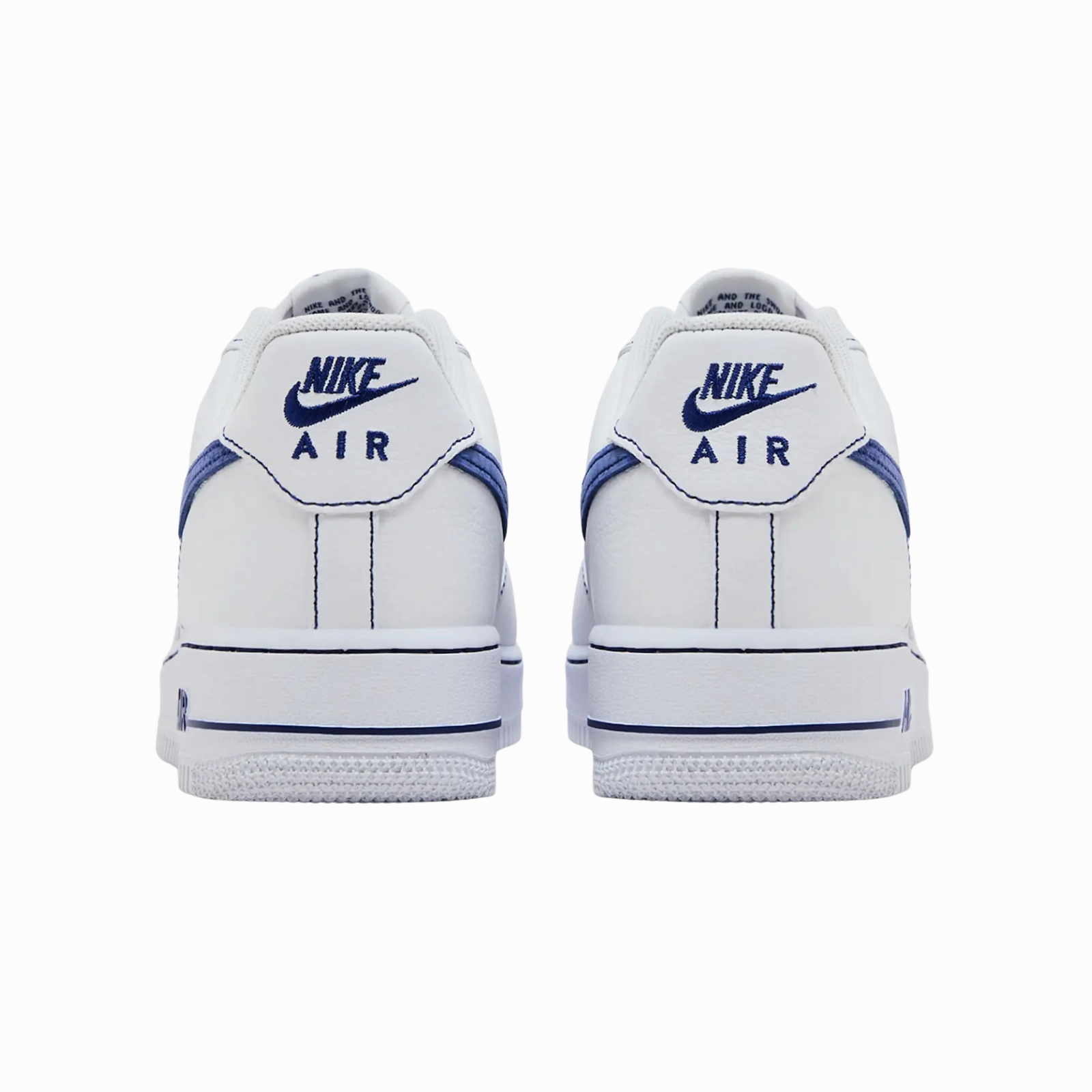 Nike Air Force 1 Low '07 LV8 White Deep Royal Blue Nike Everyday Cushioned Shoes