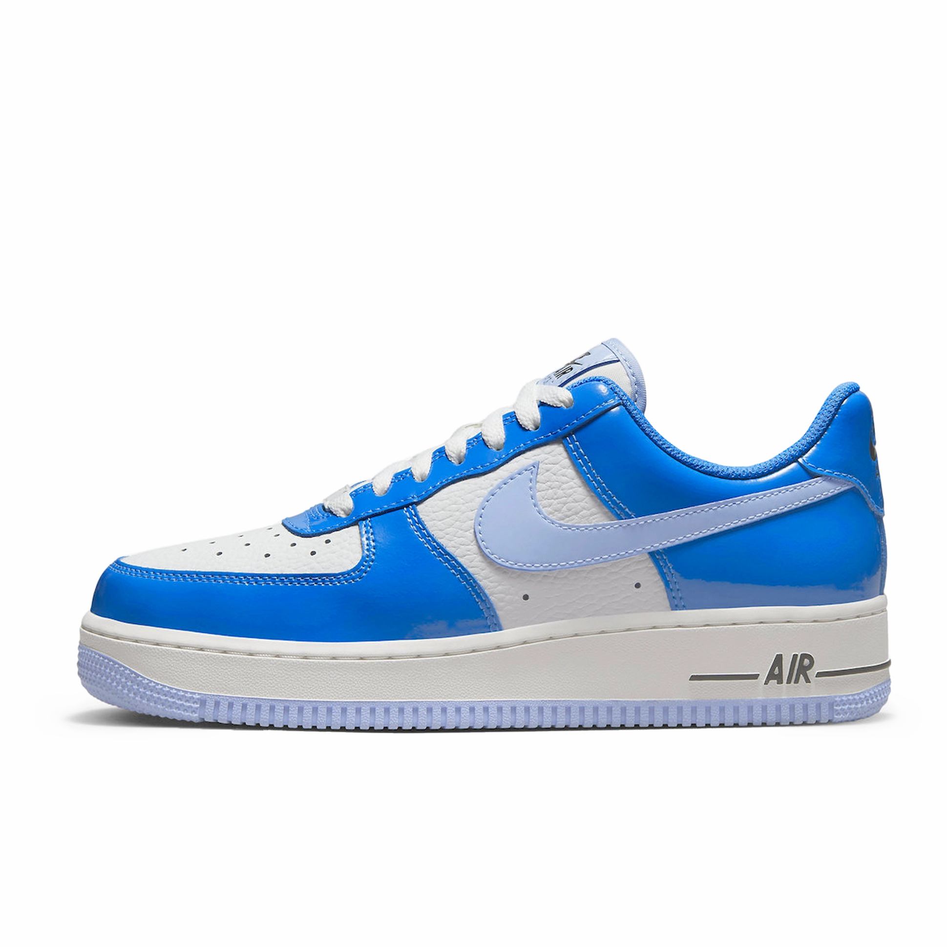 Nike Air Force 1 Low Blue Patent (W) Nike sneakers in limited color packs