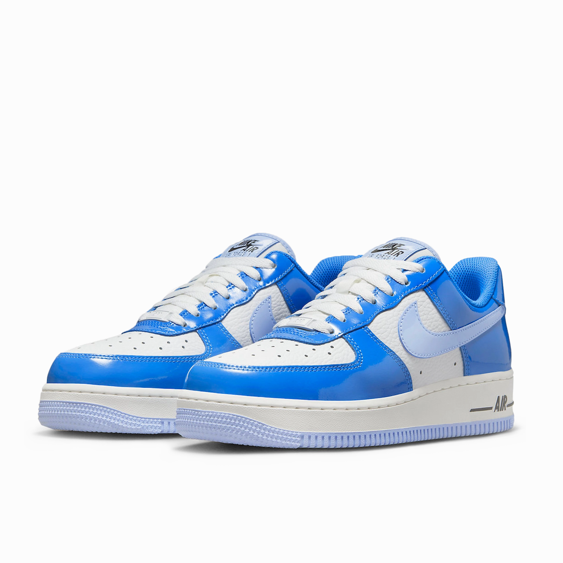 Nike Air Force 1 Low Blue Patent (W) Nike Limited Colorway Shoes