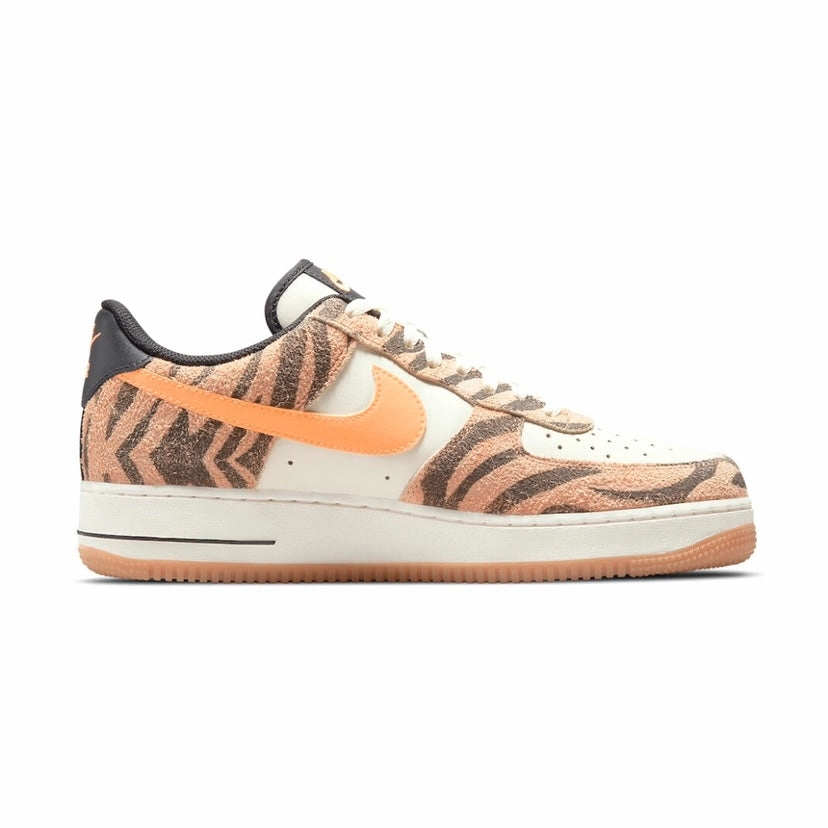 Nike Air Force 1 Low Coconut Milk Atomic Orange Modern Sneakers