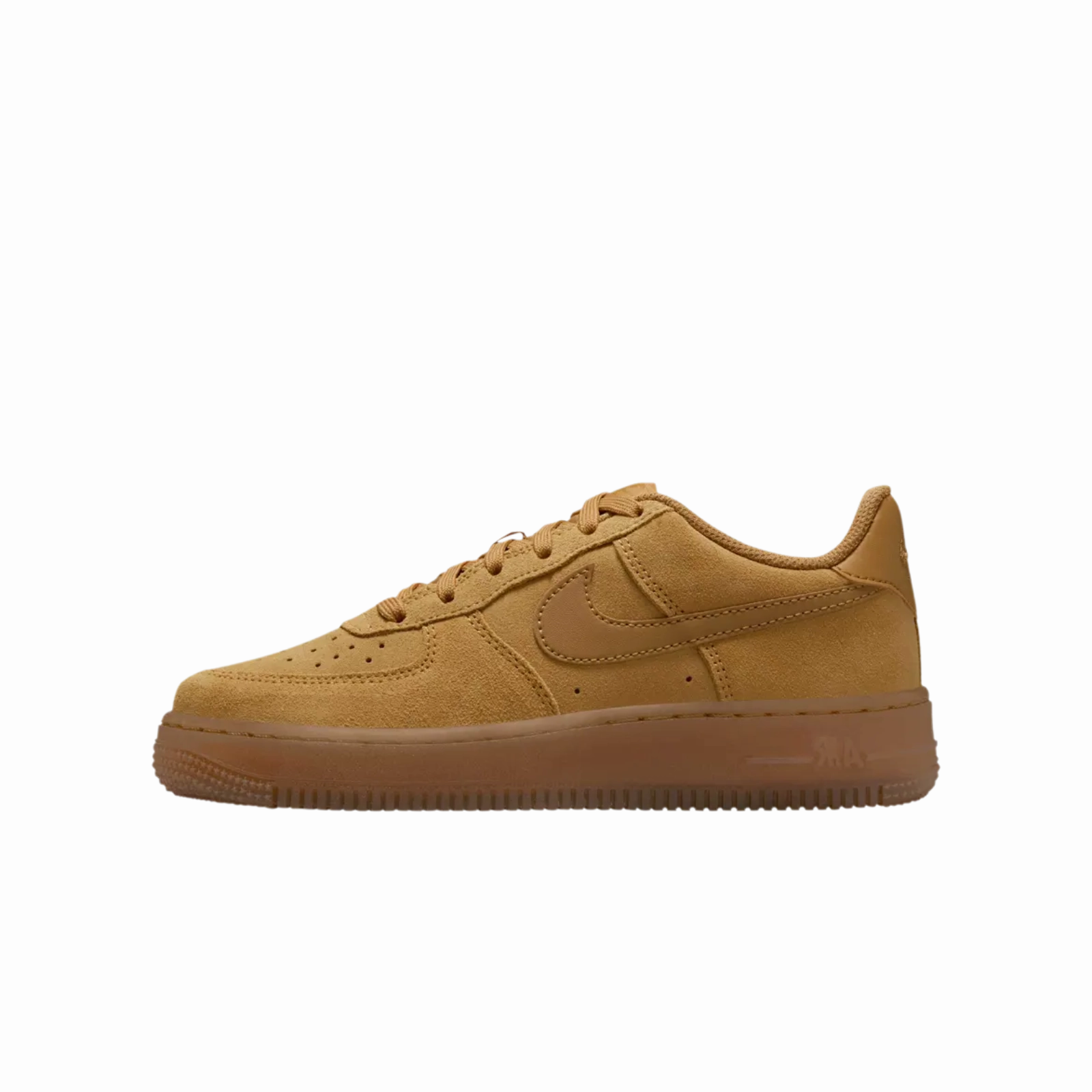 Nike Air Force 1 Low LV8 Wheat Gum Light Brown (GS) Nike cushioned shoes for casual wear