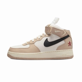 Nike Air Force 1 Mid '07 Izakaya Shimmer Black Pale Ivory Coconut Milk Nike training shoes with flexible soles