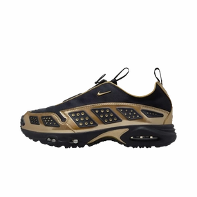 Nike Air Max Sunder Black Dark Smoke Grey Metallic Gold (Women's) Nike sporty look with timeless feel