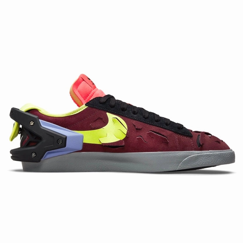 Nike Blazer Low Acronym Night Maroon Modern Sneakers