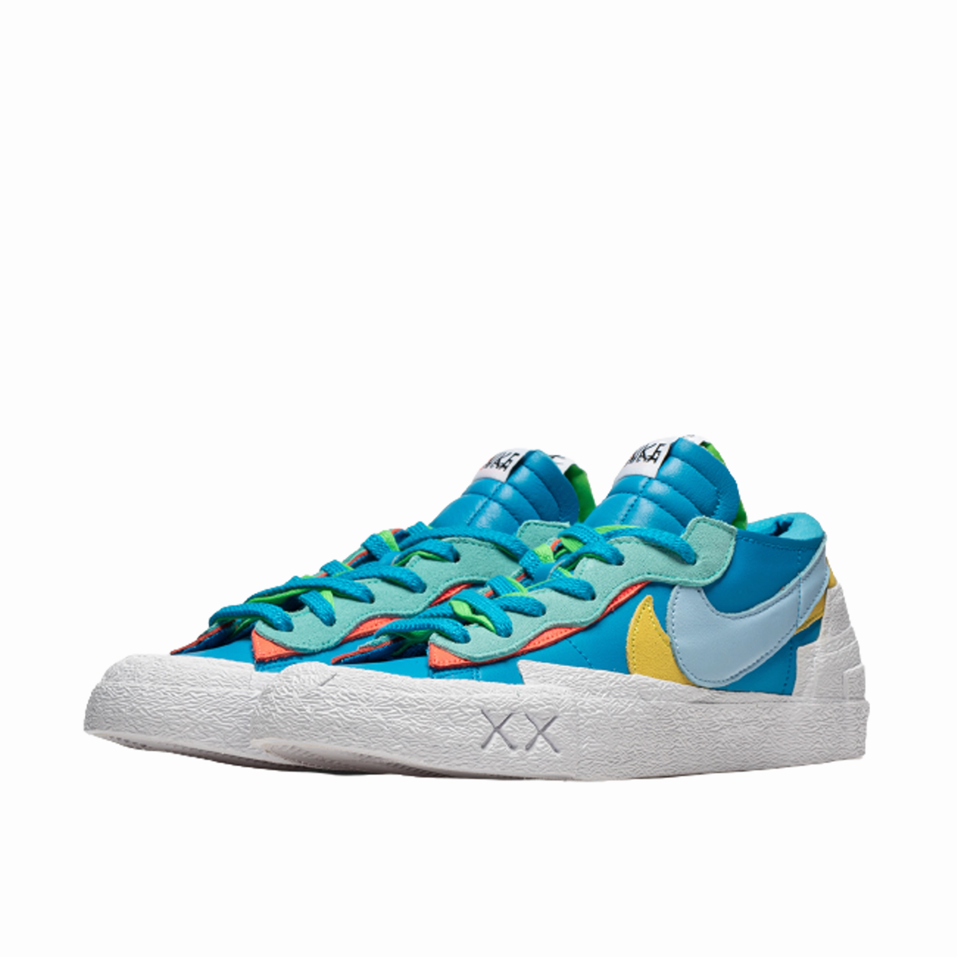 Nike Blazer Low sacai KAWS Neptune Blue Nike High-Traction Sports Shoes