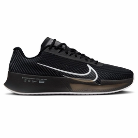 Nike Court Air Zoom Vapor 11 Men Hard Court Tennis Shoes - Black/White-Anchrite Nike tennis footwear
