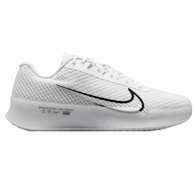 Nike Court Air Zoom Vapor 11 Men's Hard Court Tennis Shoes -  White/Black-Summit White Nike tennis footwear