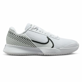 Nike Court Air Zoom Vapor Pro 2 Women Hard Court Tennis Shoes - White/Black-Pure Platinum Nike tennis footwear