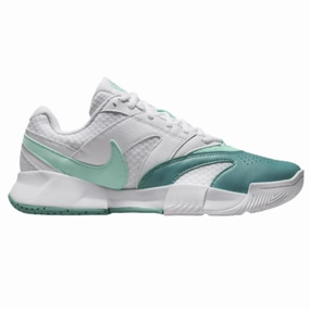 Nike Court Lite 4 Women's Tennis Shoes - White/Mint Foam-Cannon Nike tennis footwear