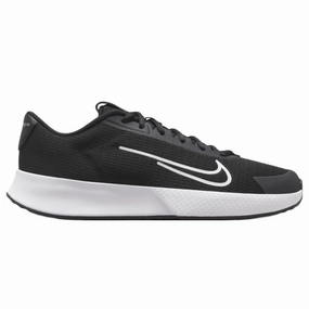 Nike Court Vapor Lite 2 Black/White Men's Hard Court Tennis Shoes Nike tennis footwear