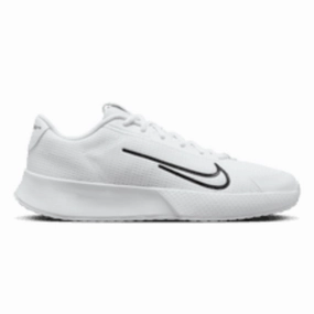 Nike Court Vapor Lite 2 White/Black Men Hard Court Tennis Shoes Nike tennis footwear