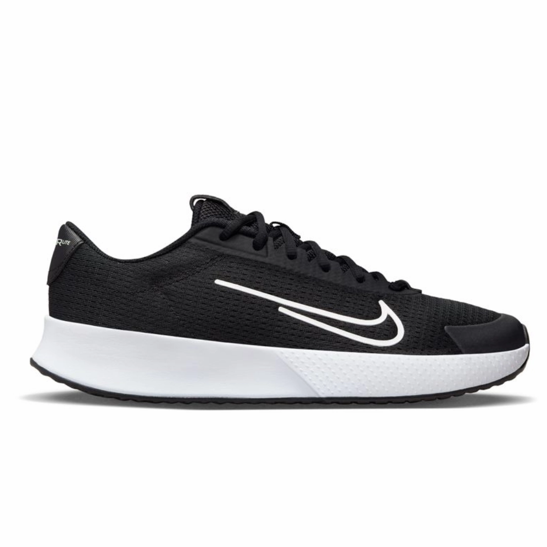Nike Court Vapor Lite 2 Women Tennis Shoes - Black/White Nike tennis footwear