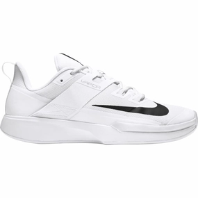 Nike Court Vapor Lite Tennis Shoes - White/Black Nike tennis footwear