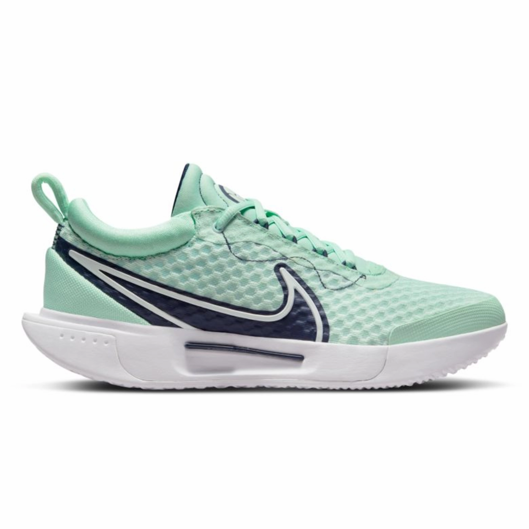Nike Court Zoom Pro Mint Foam/Obsidian White Women Hard Court Tennis Shoes Nike tennis footwear