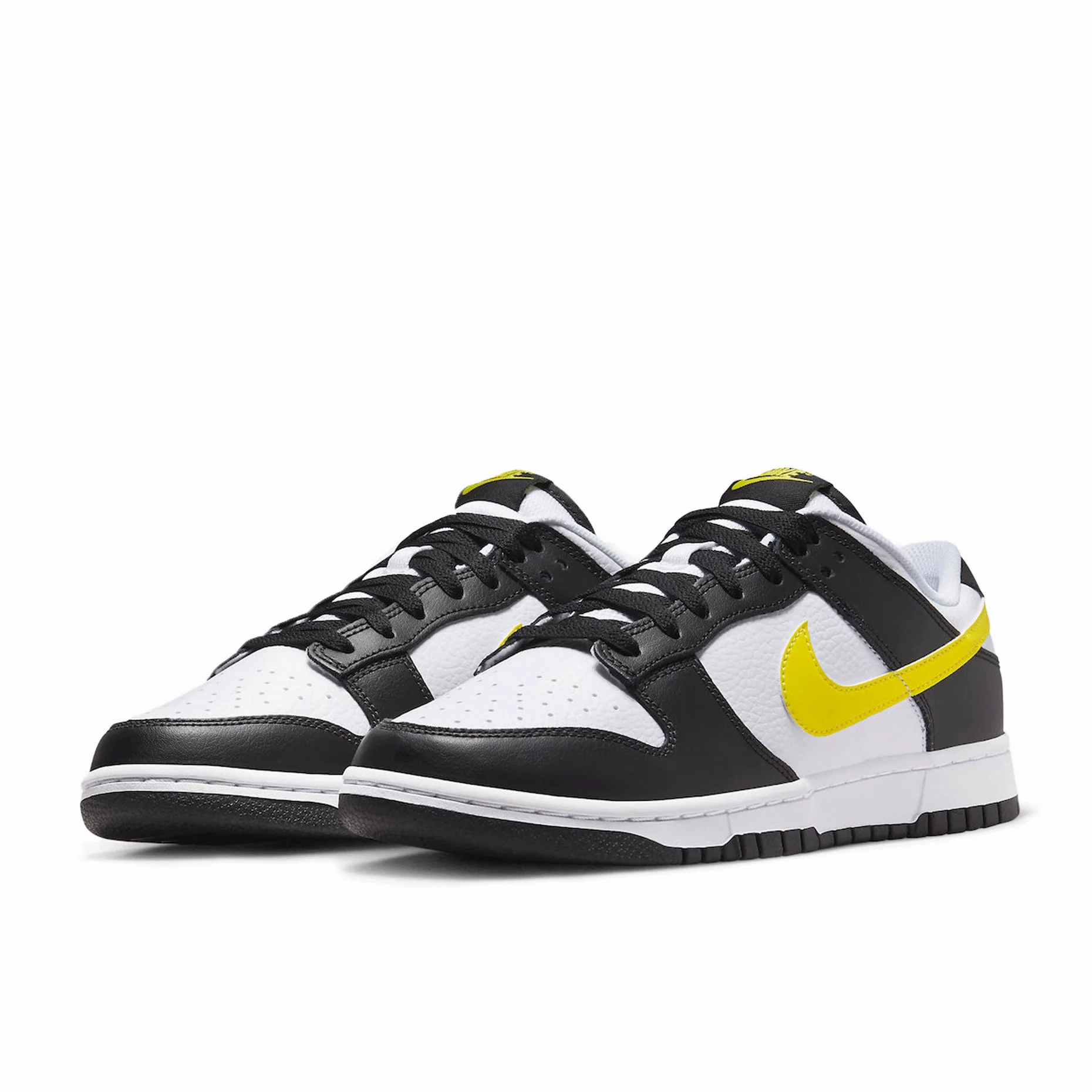 Nike Dunk Low Black Opti Yellow Nike Limited Colorway Shoes