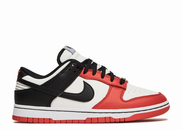 Nike Dunk Low EMB NBA 75th Anniversary Chicago (WORN) Nike athletic shoes with flyknit design