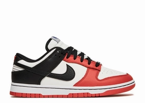 Nike Dunk Low EMB NBA 75th Anniversary Chicago (WORN) Nike athletic shoes with flyknit design