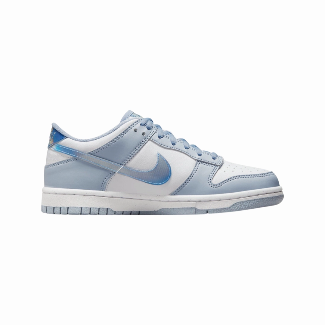 Nike Dunk Low (GS) Next Nature Blue Whisper Hyper Royal Green Abyss White Modern Sneakers
