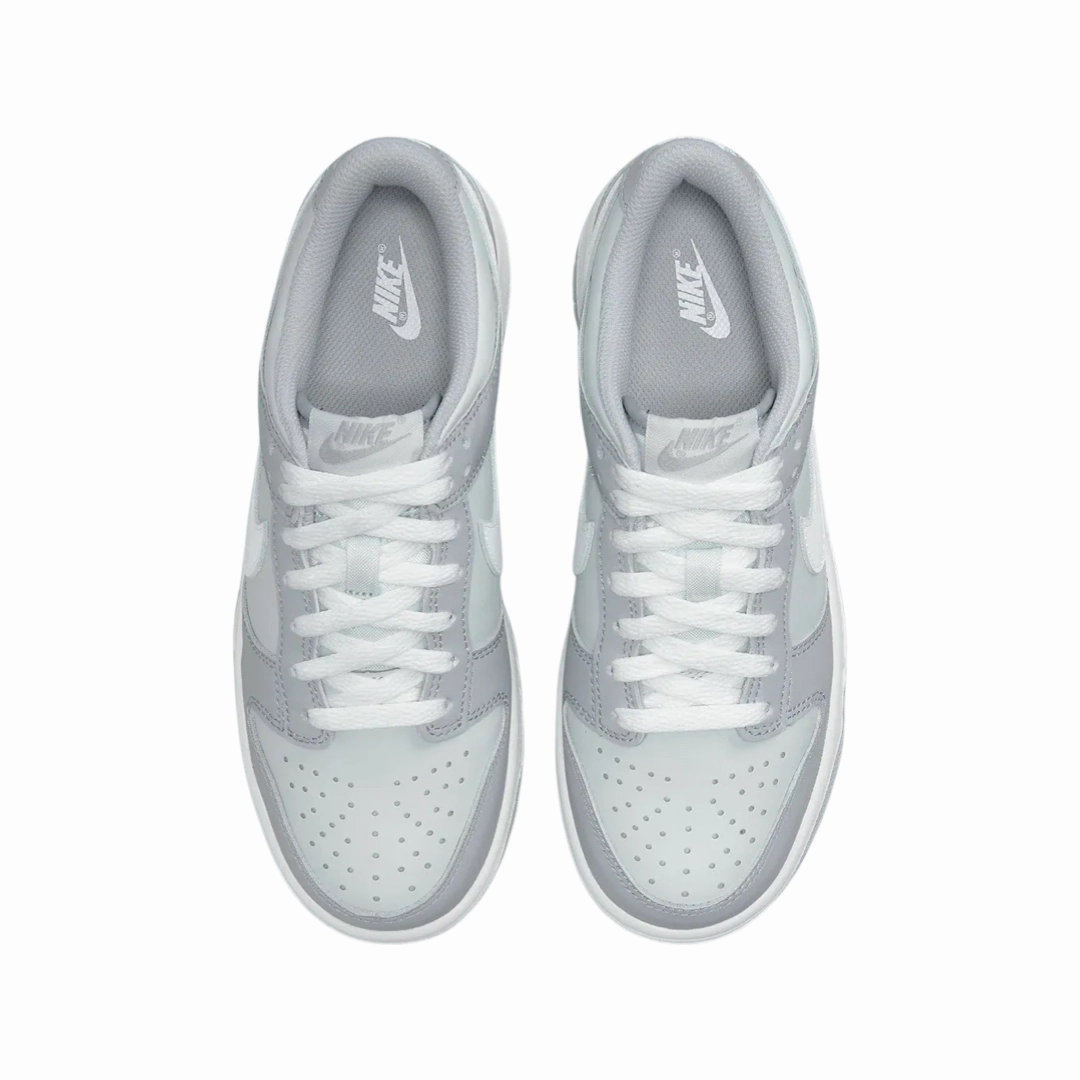 Nike Dunk Low GS Pure Platinum White Wolf GreyNike Modern Sneakers