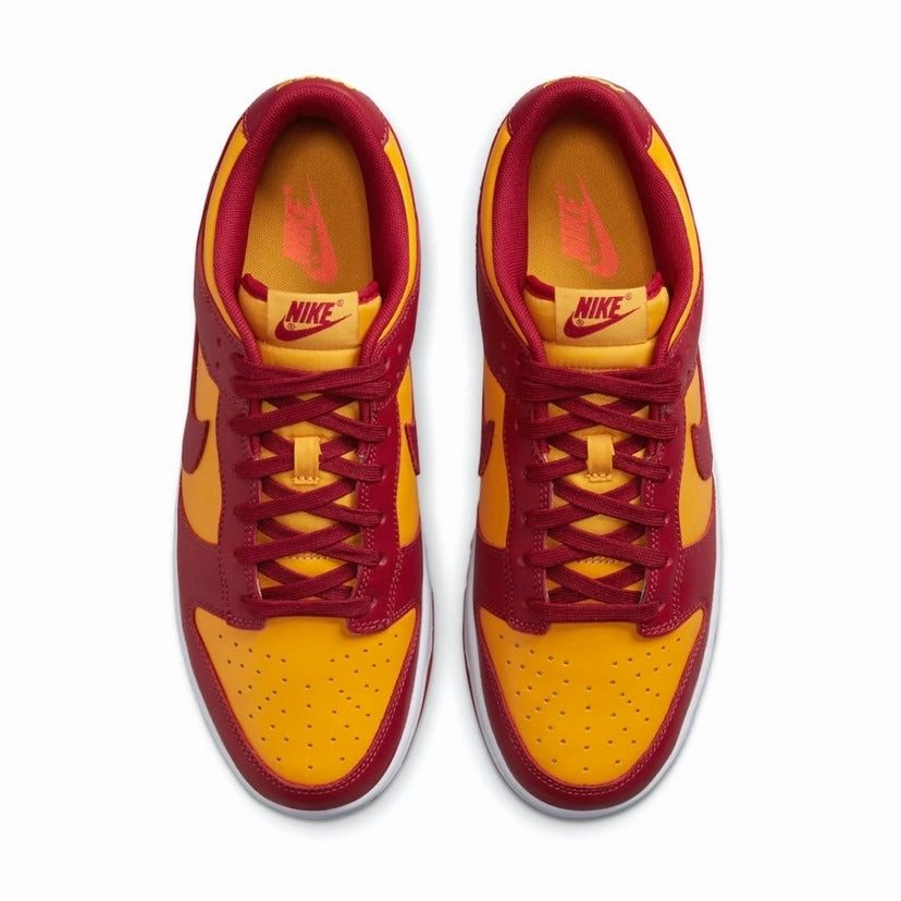 Nike Dunk Low Midas Gold Tough Red White Modern Sneakers