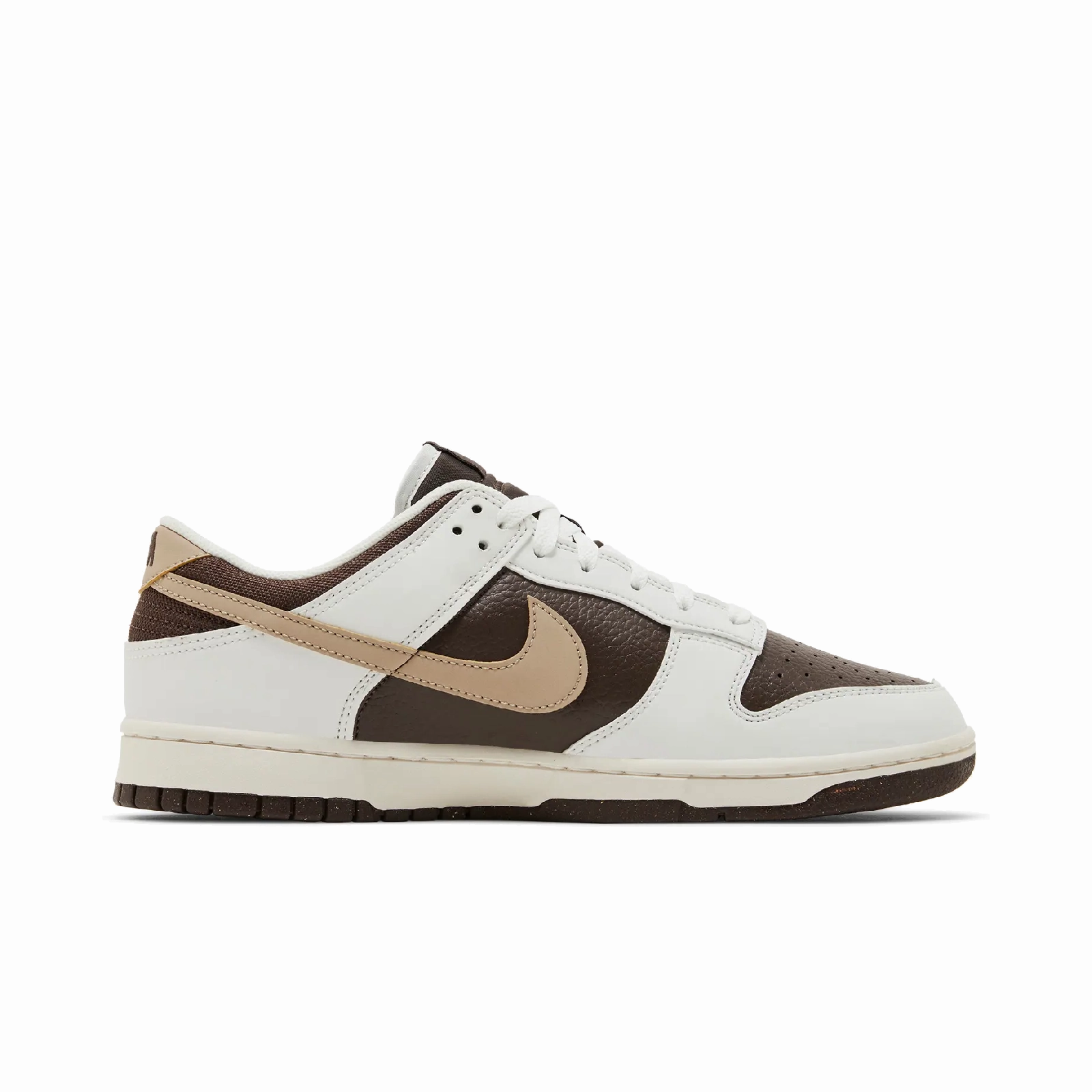 Nike Dunk Low Next Nature Summit White Baroque Brown Nike Timeless Athletic Sneakers