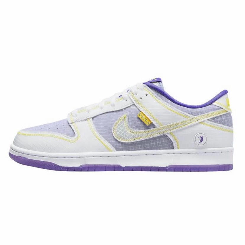 Nike Dunk Low x Union LA Passport Pack Court Purple Nike casual sneakers with modern design