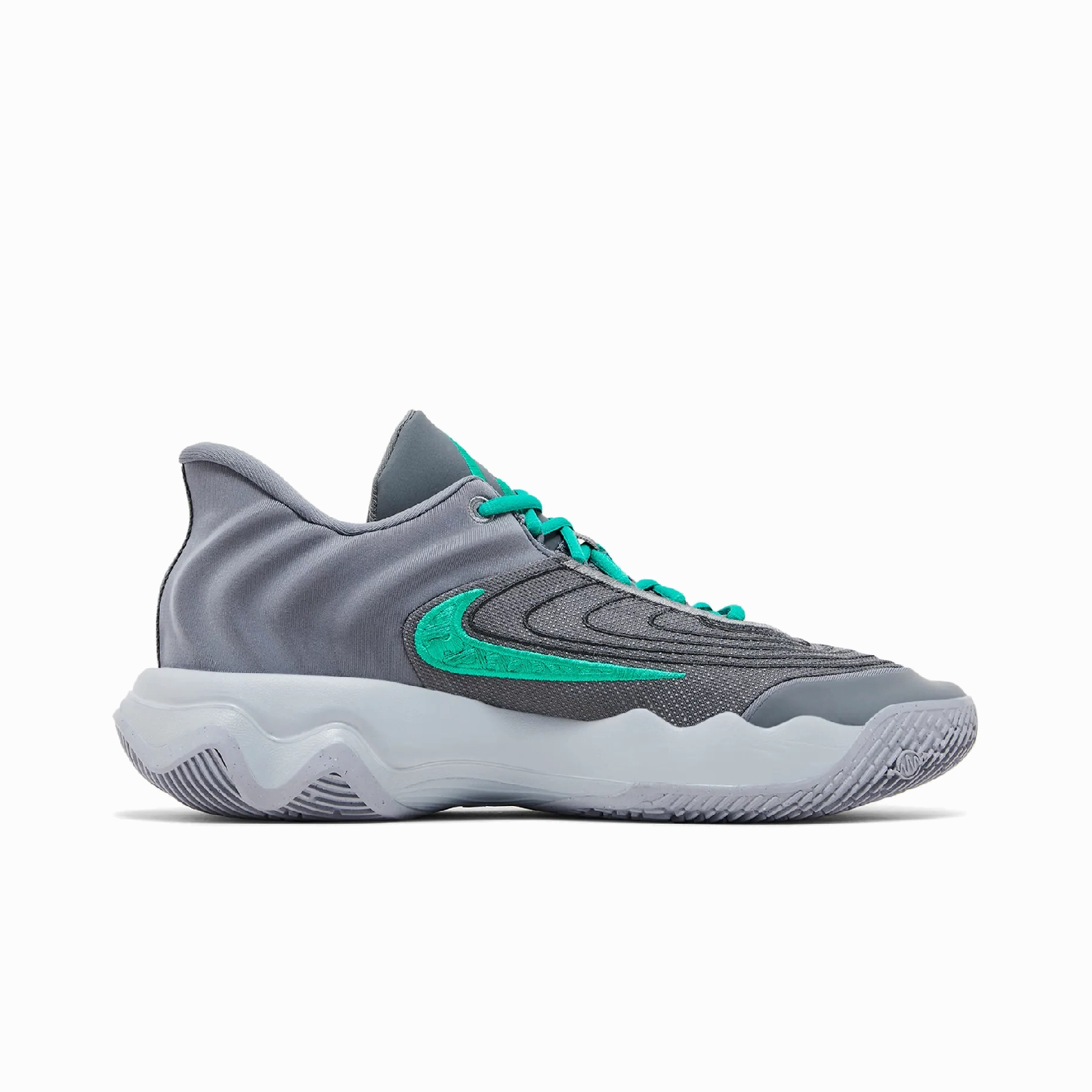 Nike Giannis Immortality 4 Smoke Grey Stadium Green Nike Timeless Athletic Sneakers