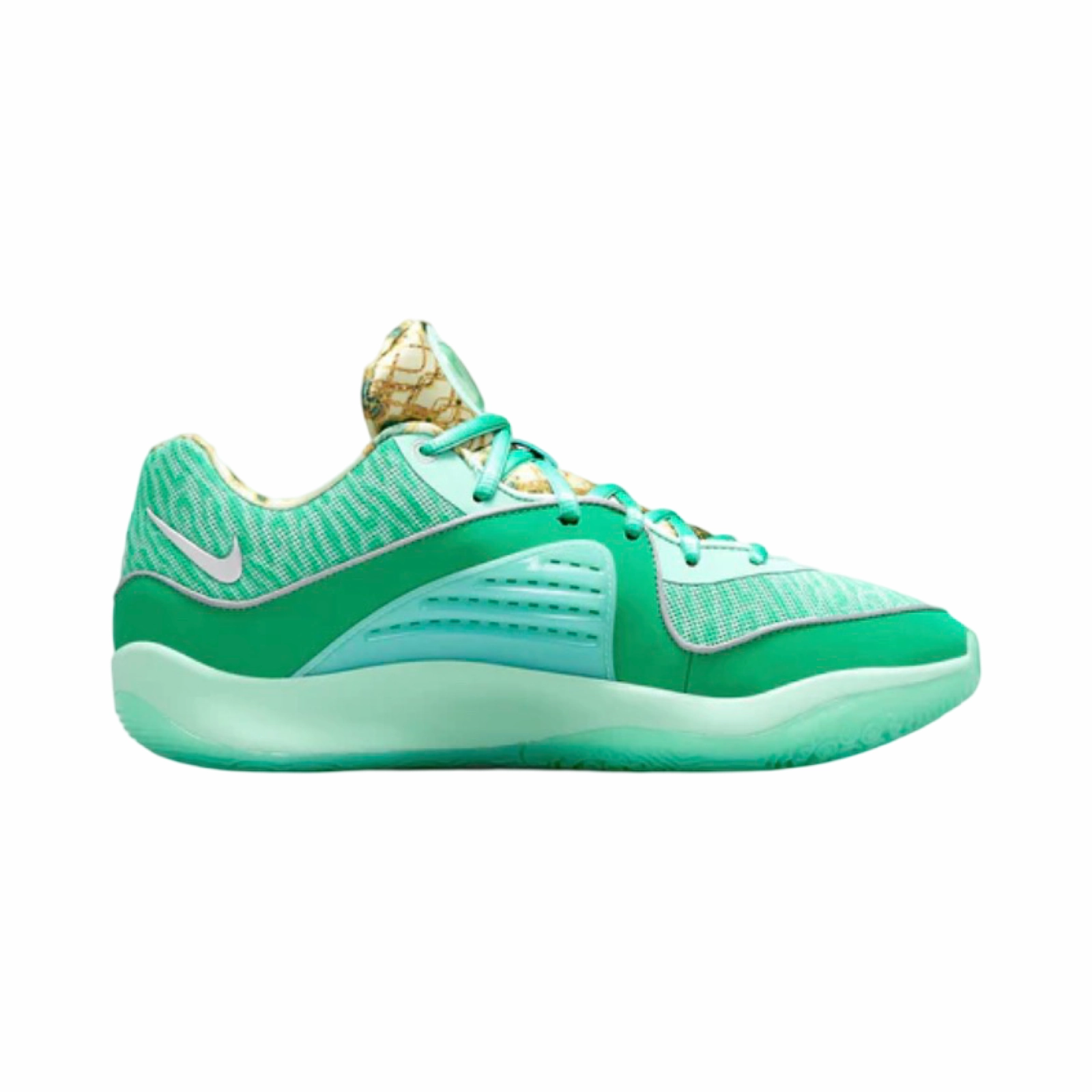 Nike KD16 Kevin Durant Mint Foam Metallic Silver Street Shoes