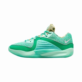 Nike KD16 Kevin Durant Mint Foam Metallic Silver Nike casual sneakers with modern design