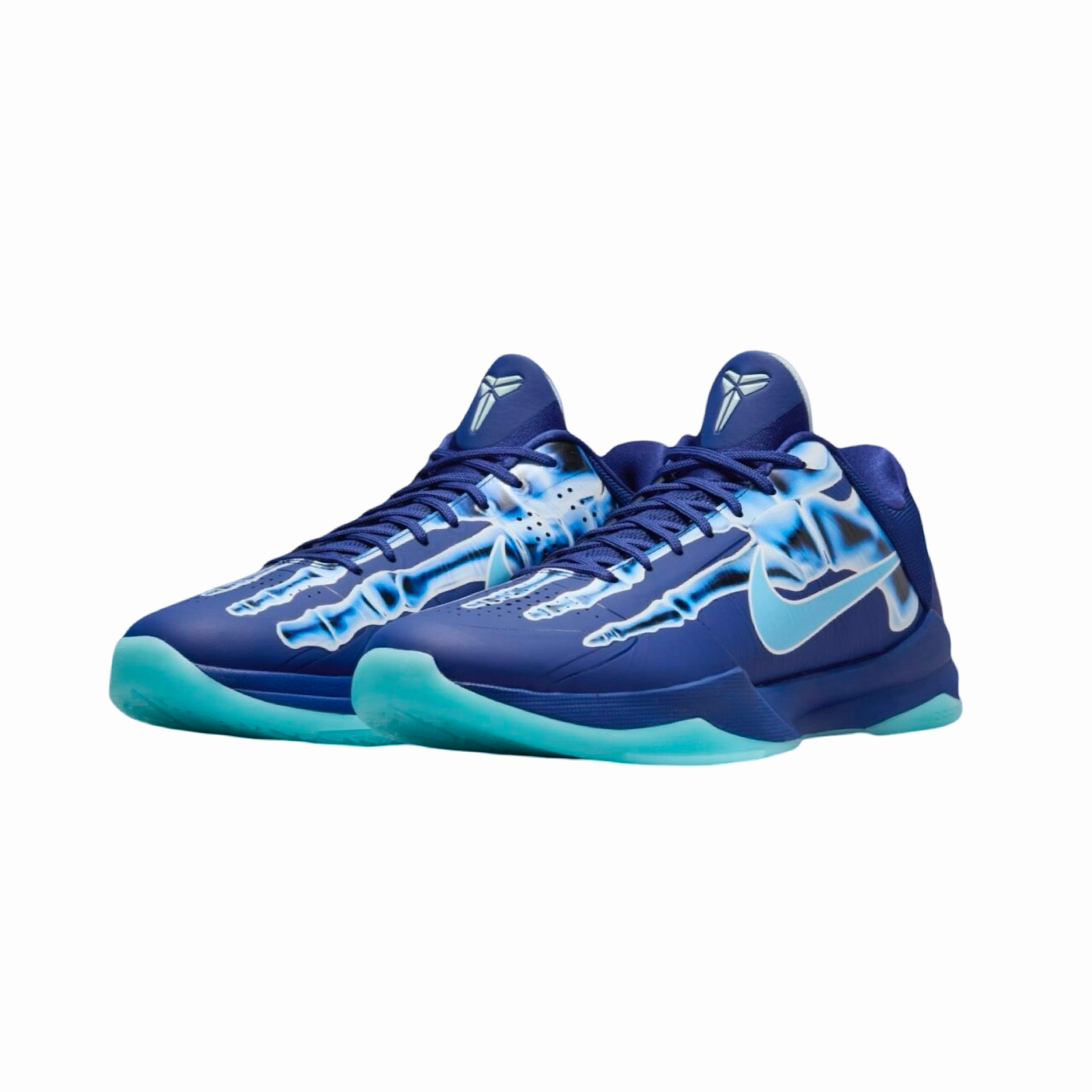 Nike Kobe 5 Protro X-Ray Deep Royal Blue Baltic Blue Street Shoes