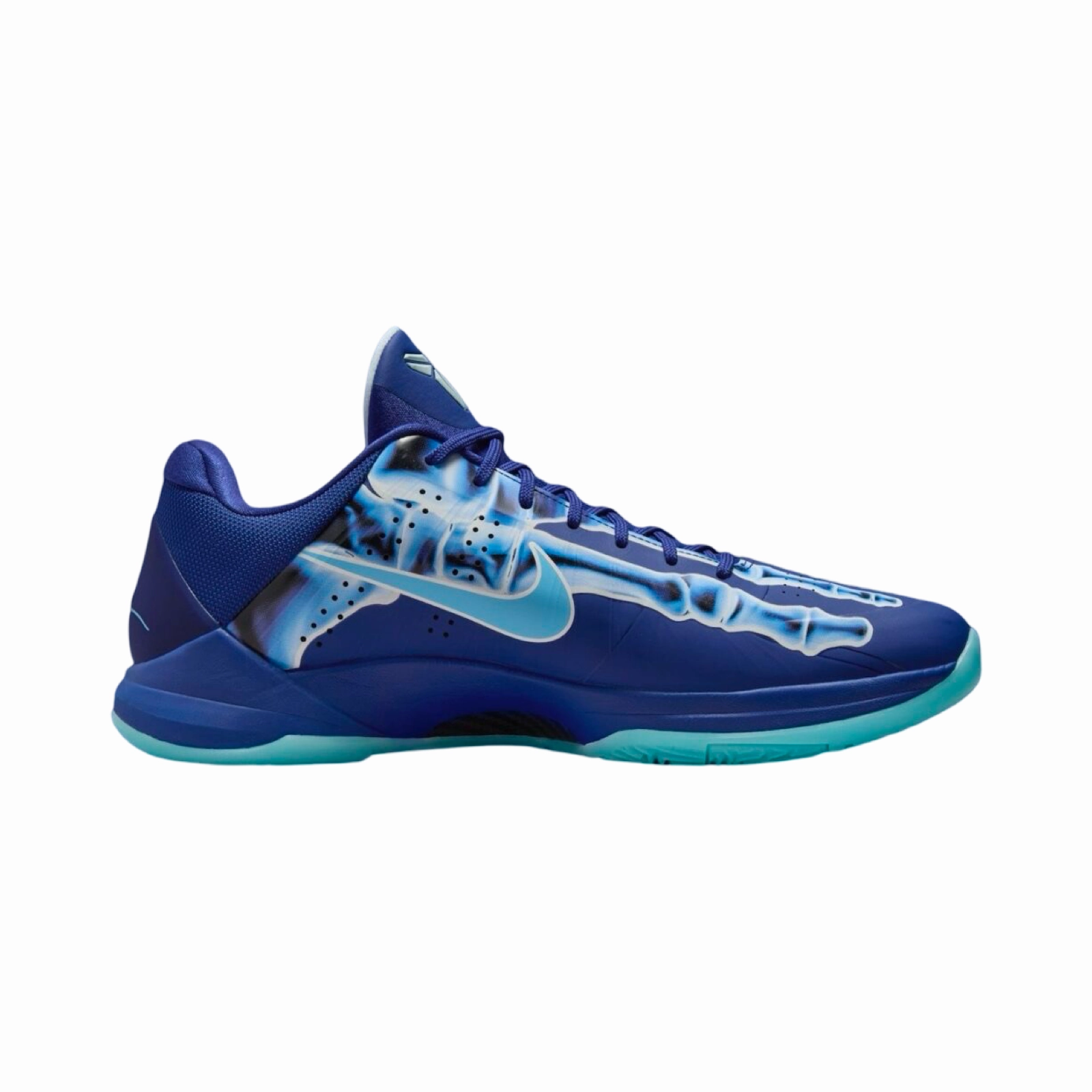 Nike Kobe 5 Protro X-Ray Deep Royal Blue Baltic Blue Street Shoes