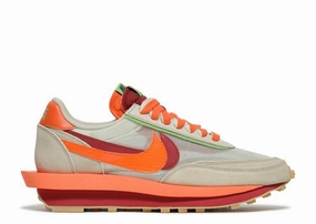 Nike LD Waffle sacai CLOT Kiss of Death Net Orange Blaze Nike high-performance sneakers for workouts