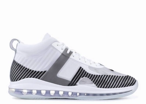 Nike LeBron Icon John Elliott White Nike athletic shoes with flyknit design