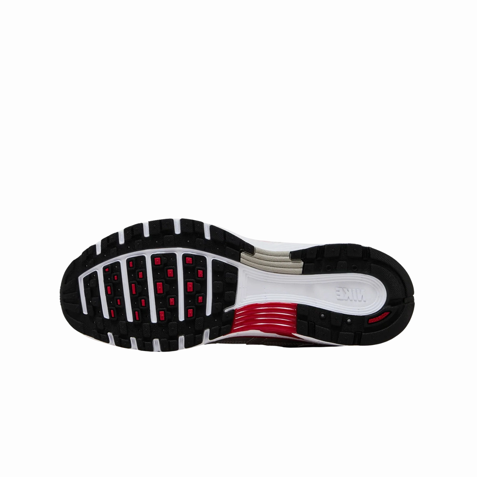 Nike P-6000 Metallic Silver Gym Red Nike Everyday Cushioned Shoes
