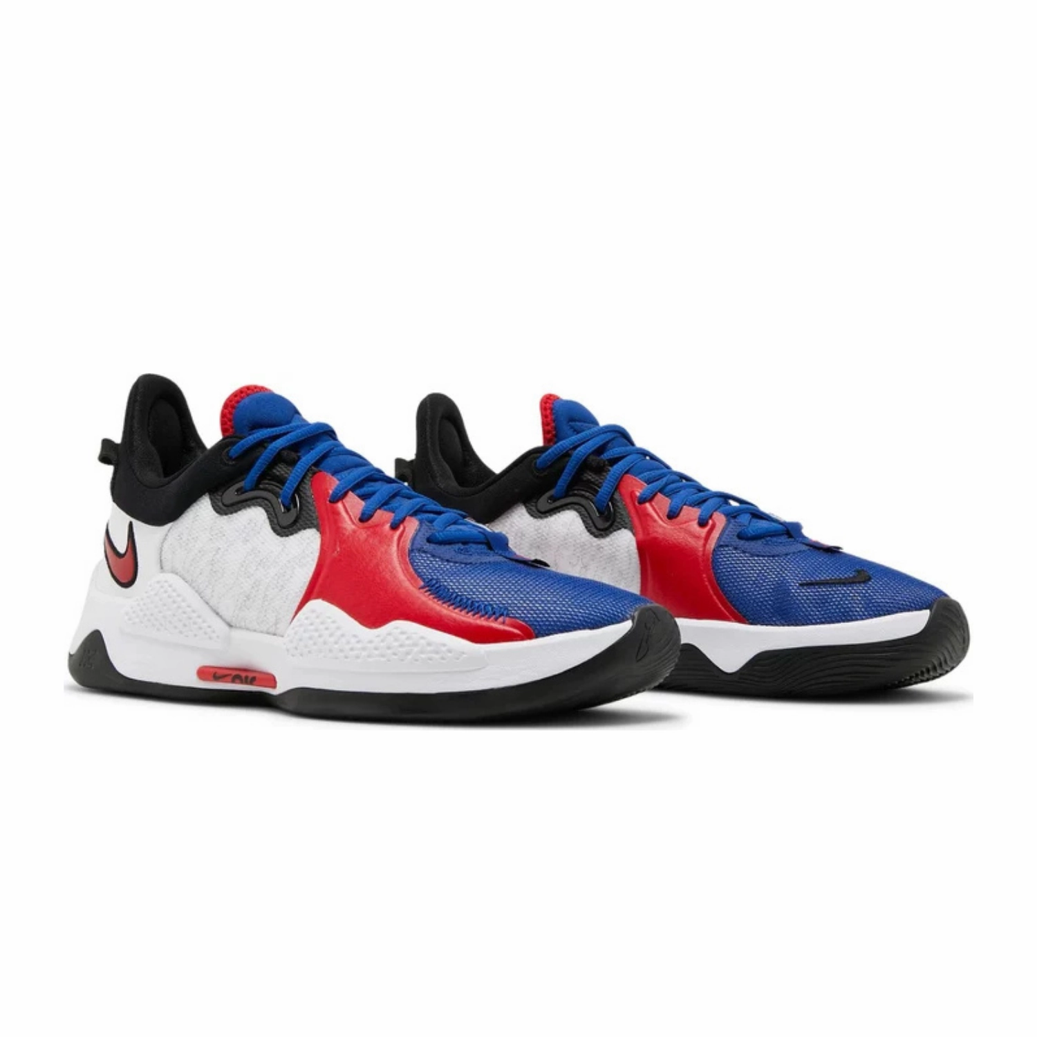 Nike PG 5 Team USA White Rush Blue University Red Street Shoes