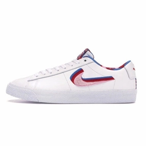 Nike SB Blazer Low Parra White Multi Nike casual sneakers with modern design