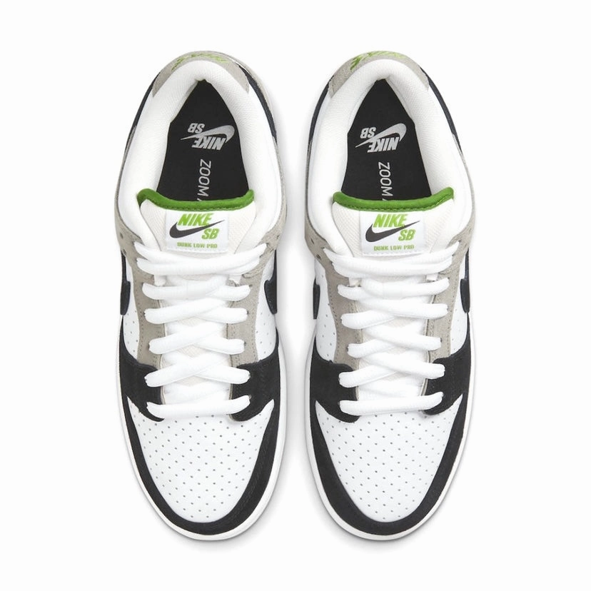 Nike SB Dunk Low Pro Chlorophyll GREY/WHITE-CHLOROPHYLL-BLACKc Street Shoes