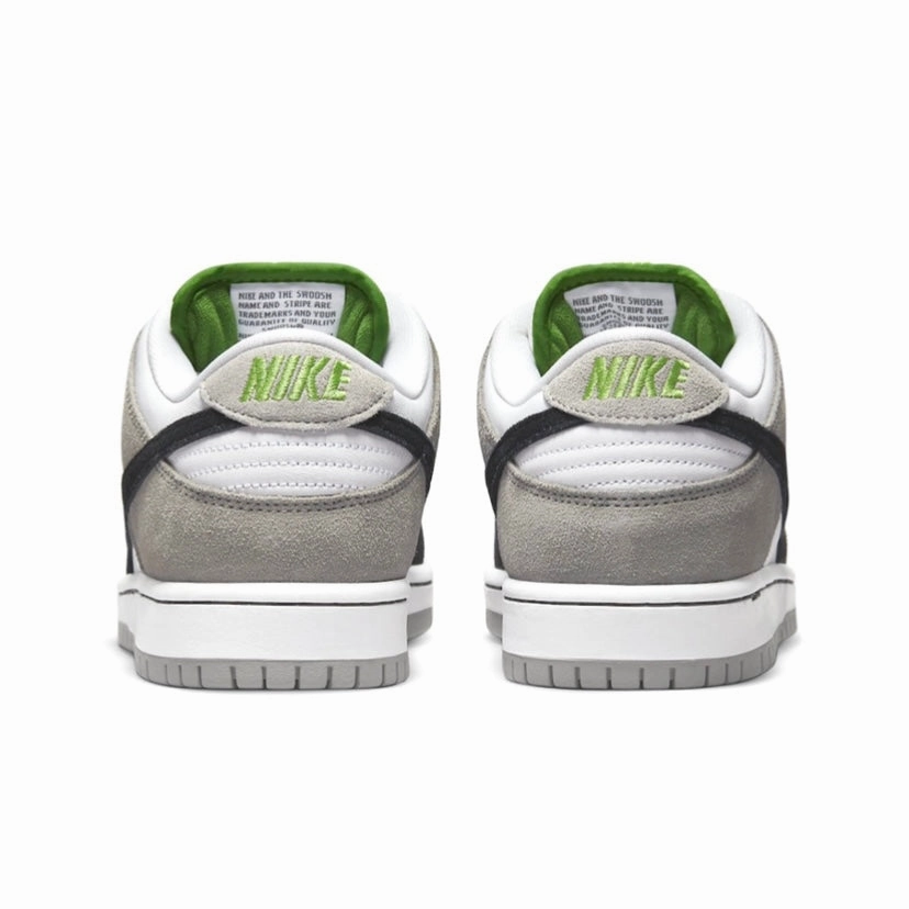 Nike SB Dunk Low Pro Chlorophyll GREY/WHITE-CHLOROPHYLL-BLACKc Street Shoes