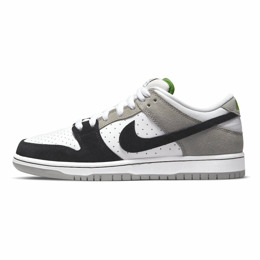 Nike SB Dunk Low Pro Chlorophyll GREY/WHITE-CHLOROPHYLL-BLACKc Street Shoes