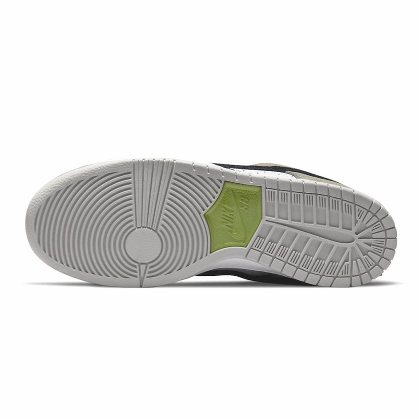 Nike SB Dunk Low Pro Chlorophyll GREY/WHITE-CHLOROPHYLL-BLACKc Street Shoes