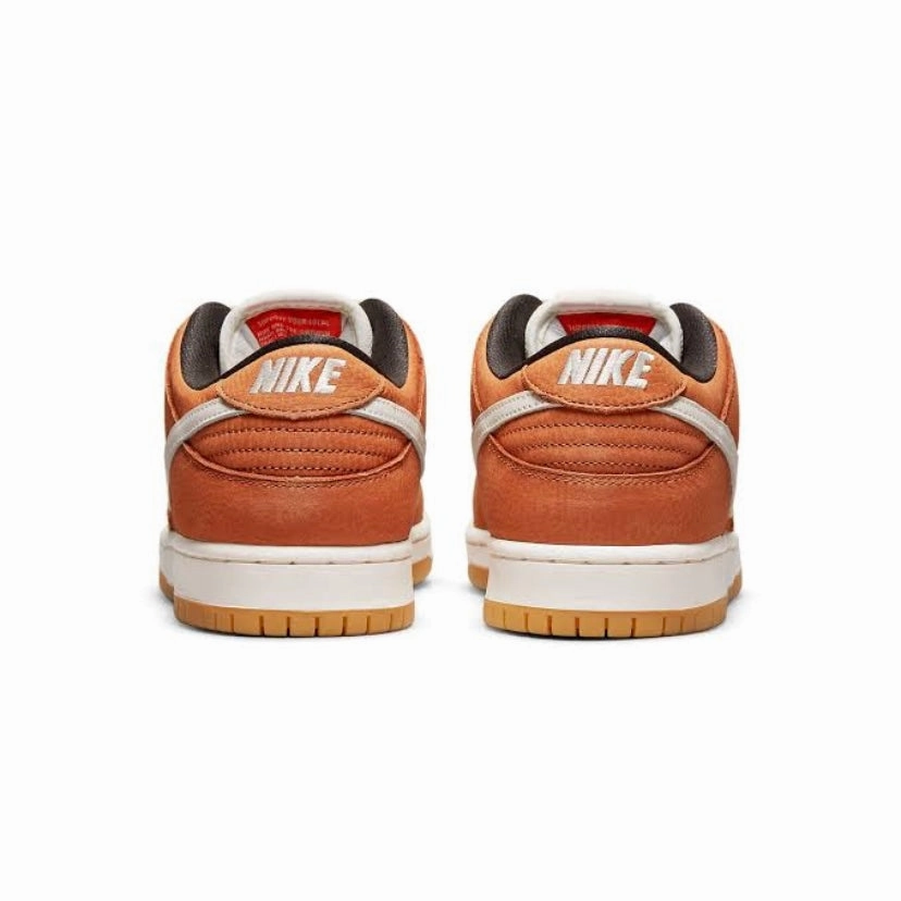 Nike SB Dunk Low Pro ISO Orange Label Dark Russet Street Shoes