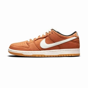 Nike SB Dunk Low Pro ISO Orange Label Dark Russet Nike casual sneakers with modern design